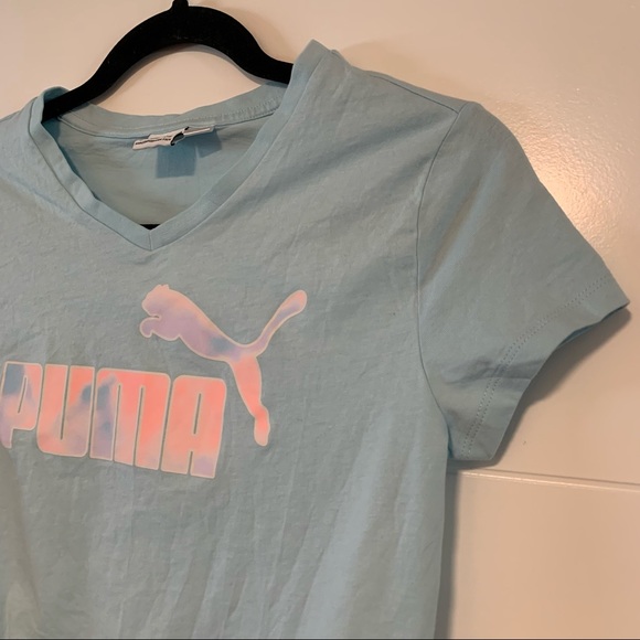 Puma | Branded Front Tie Tee Shirt - Picture 3 of 15